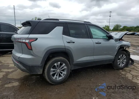 2025 Chevrolet Equinox Lt из США, поврежденный, VIN 3GNAXPEG9SL112825